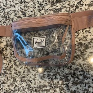 herschel clear fanny pack